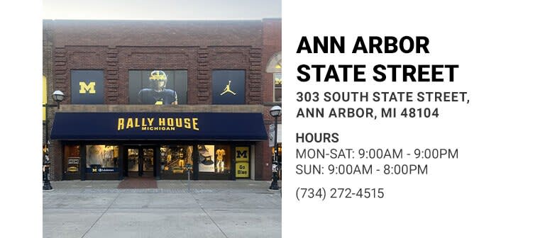 Lululemon Michigan Wolverines Womens Yellow Scuba Half Zip Hooded Sweatshirt