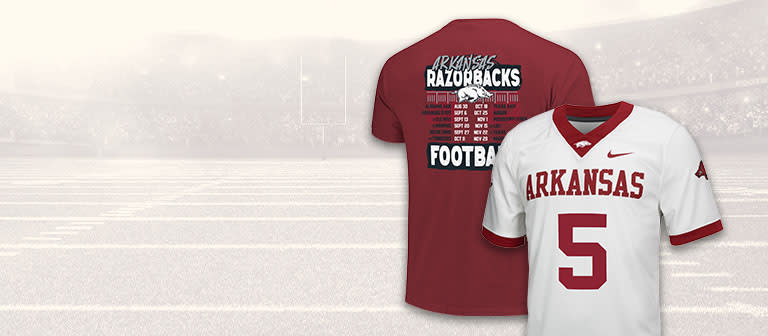 Shop Arkansas Razorbacks Gear Up For Gameday | Shop Football