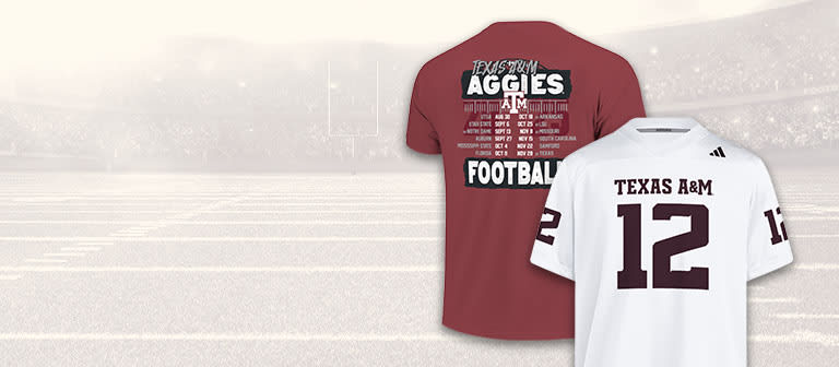 Shop Texas Am Aggies Gear Up For Gameday | Shop Football