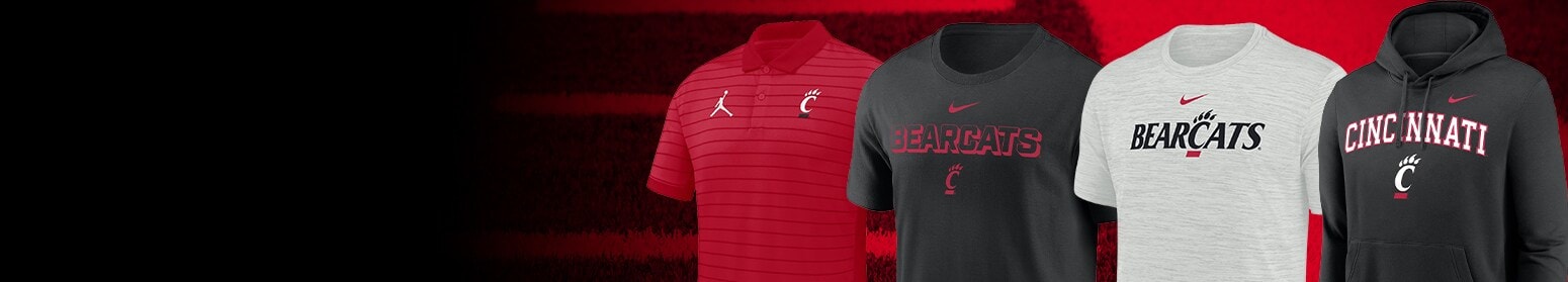 Shop Cincinnati Bearcats Official Sideline. Unmatched Style. | Shop Nike Sideline Launch