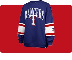Shop Texas Rangers Sweatshirts