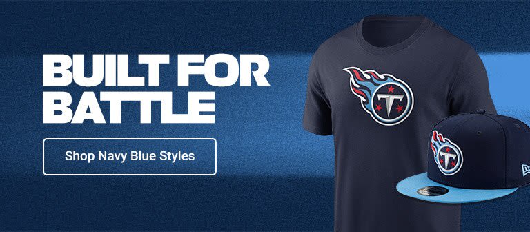 Built for Battle, Made to Win | Shop Tennessee Titans Navy Blue
