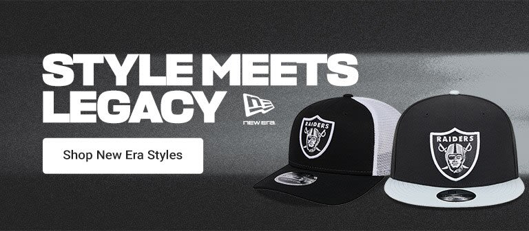 Where Style Meets Legacy | Shop Las Vegas Raiders New Era
