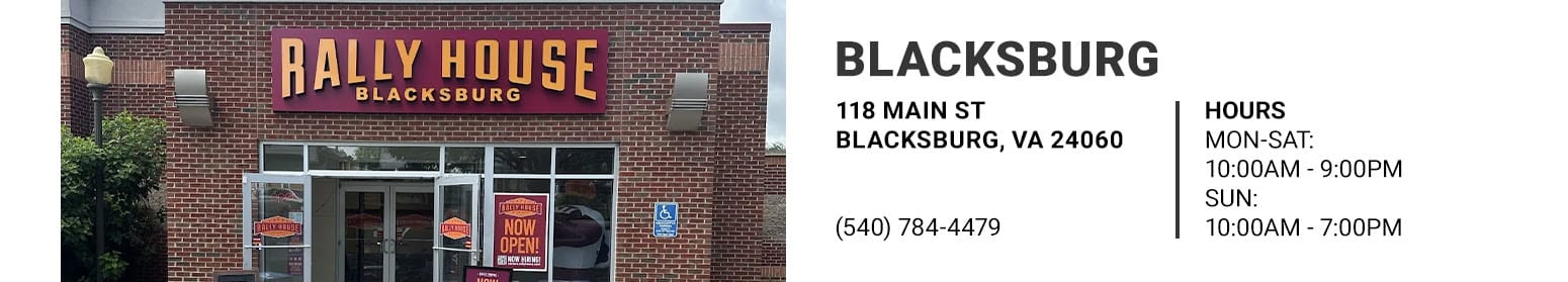 Shop Rally House Blacksburg