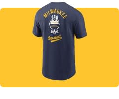 Shop Milwaukee Brewers T-Shirts