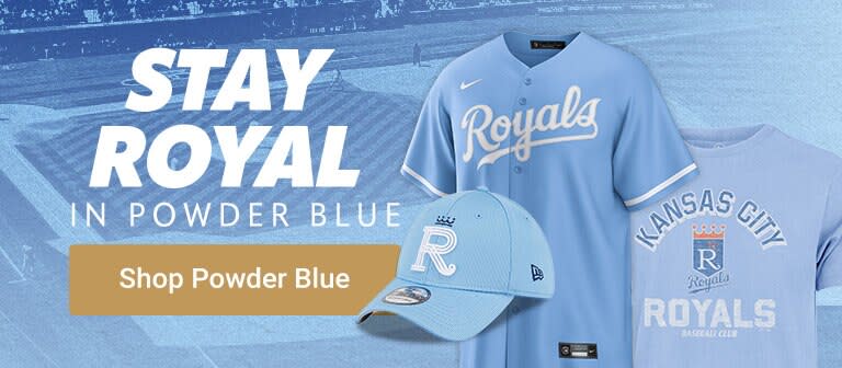 Stay Royal in Powder Blue | Kansas City Royals Powder Blue