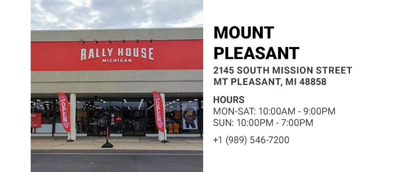 Shop Rally House Mount Pleasant | Central Michigan Chippewas Mount Pleasant