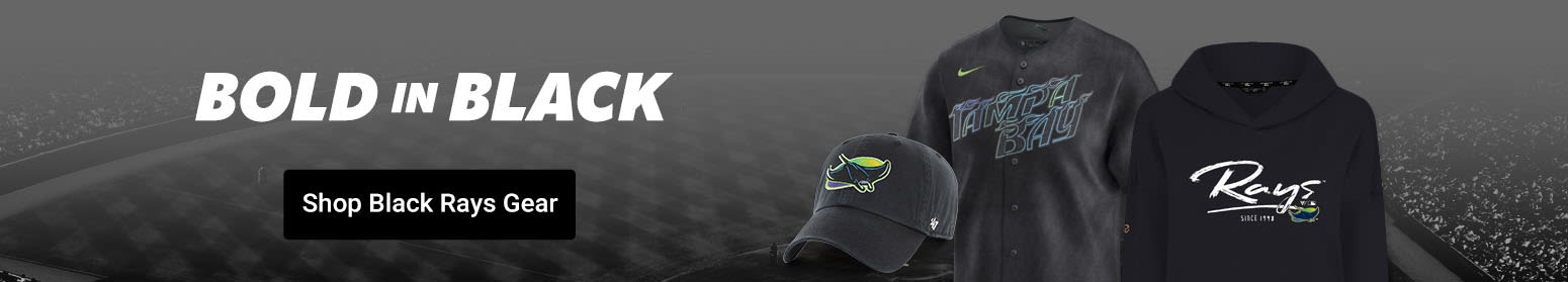 Bold in Black | Shop Tampa Bay Rays Black