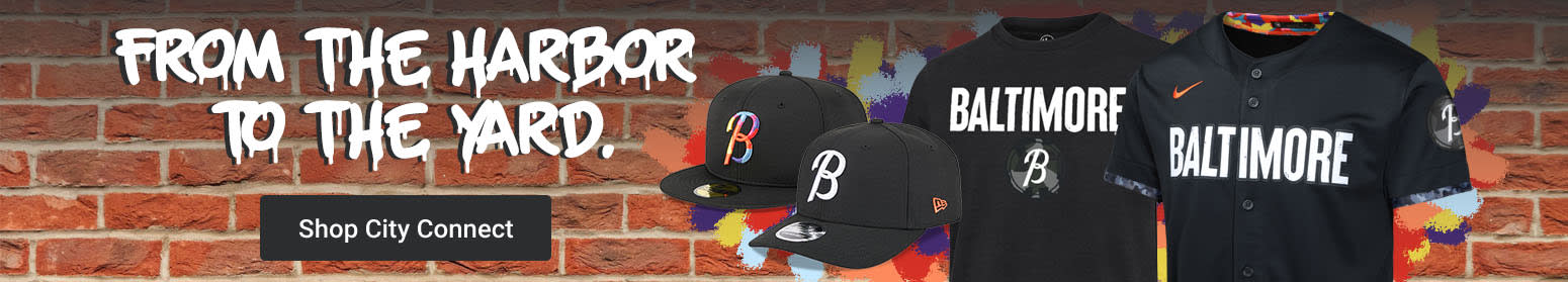 From The Harbor To The Yard | Shop Baltimore Orioles City Connect