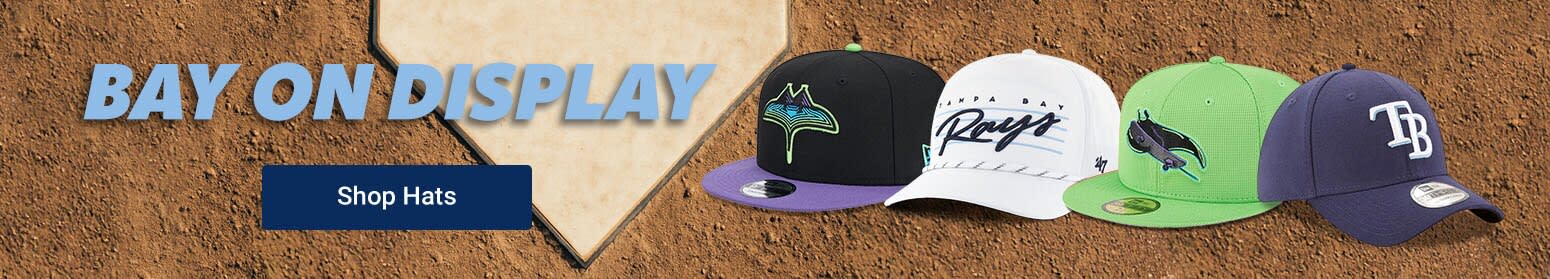 Bay on Display | Tampa Bay Rays Hats