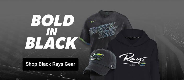 Bold in Black | Shop Tampa Bay Rays Black
