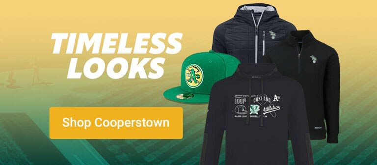 Timeless Looks | Shop Oakland Athletics Cooperstown