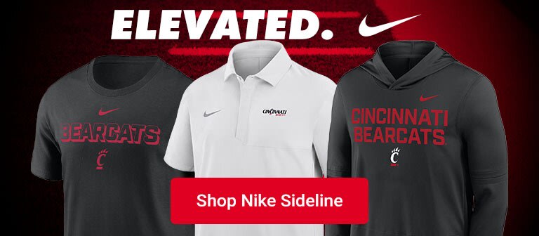 Cincinnati Bearcats Womens Red Mock Neck+ Qtr Zip