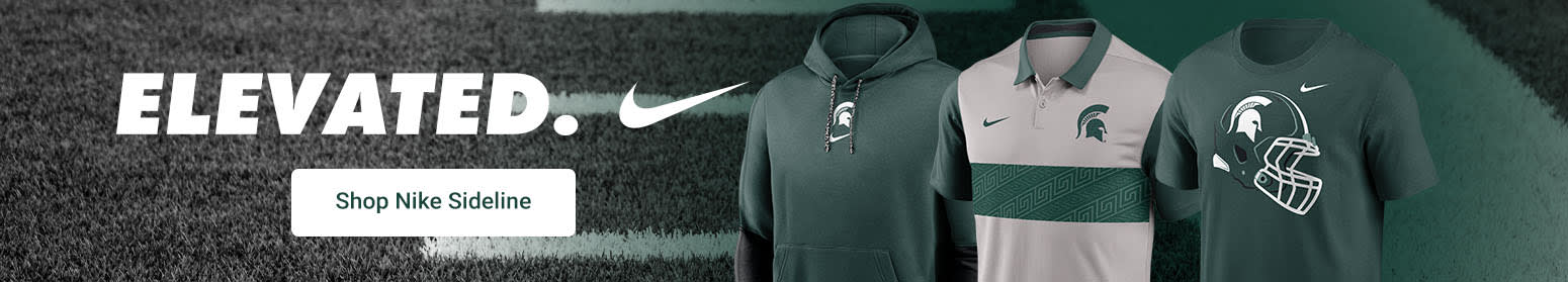 Elevated | Michigan State Spartans Nike Sideline Launch