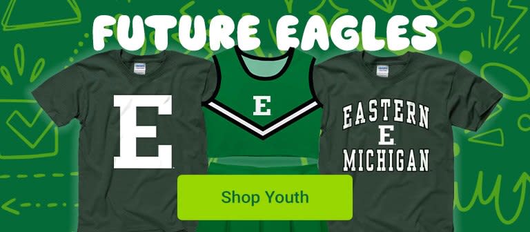 Little Eagles, Big Fans | Shop Eastern Michigan Eagles Youth