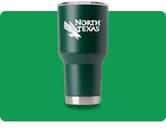 Shop North Texas Mean Green Drinkware