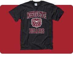 Shop Missouri State Bears T-Shirts