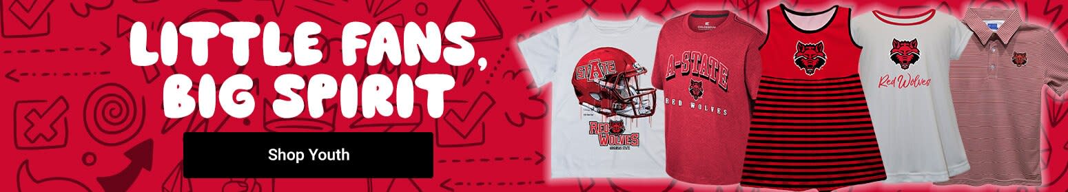 Arkansas State Youth Gear | Arkansas State Red Wolves Youth