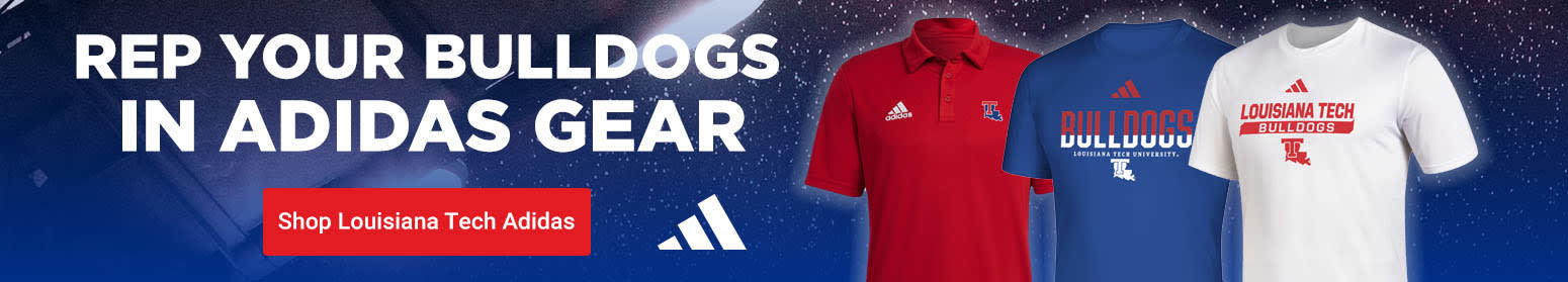 Rep Your Bulldogs in Adidas Gear | Shop Louisiana Tech Bulldogs Adidas