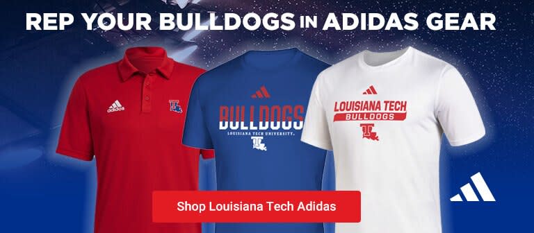 Rep Your Bulldogs in Adidas Gear | Shop Louisiana Tech Bulldogs Adidas