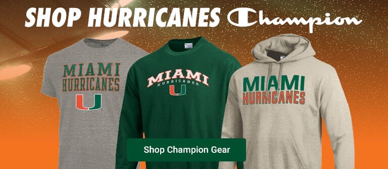 Shop Hurricanes Champion | Miami Hurricanes Champion