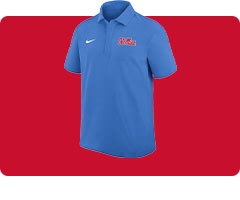 Shop Ole Miss Rebels Polos