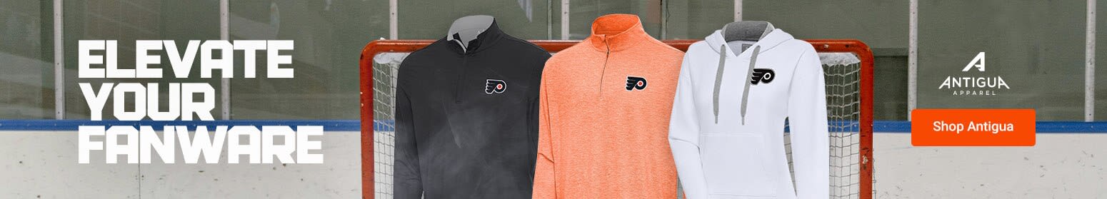 Stay Sharp. Stay True. Shop Antigua Flyers Gear | Shop Philadelphia Flyers Antigua