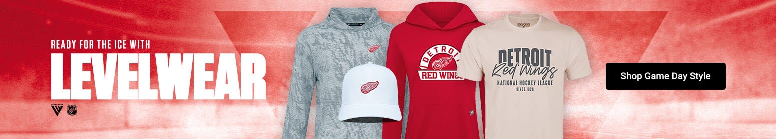 Game-Day Ready: Shop Levelwear Red Wings Gear | Detroit Red Wings Levelwear