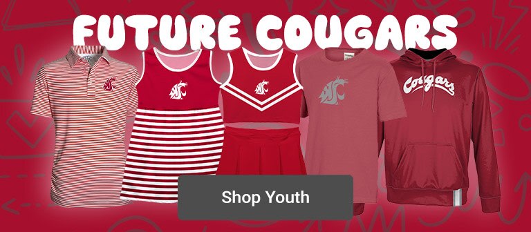 Youth Washington State Cougars Gear | Washington State Cougars Youth