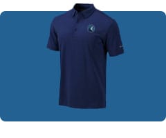 Shop Minnesota Timberwolves Polos