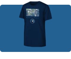 Shop Minnesota Timberwolves T-Shirts
