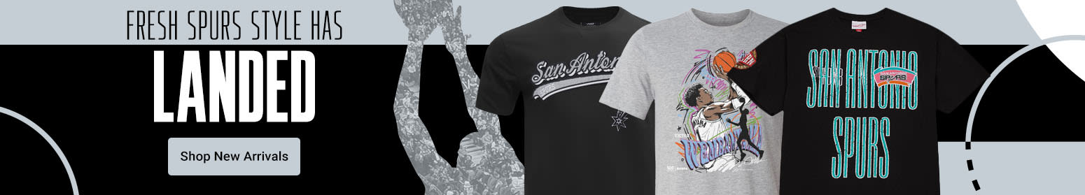 Fresh Spurs Style Has Landed | Shop San Antonio Spurs New Arrivals