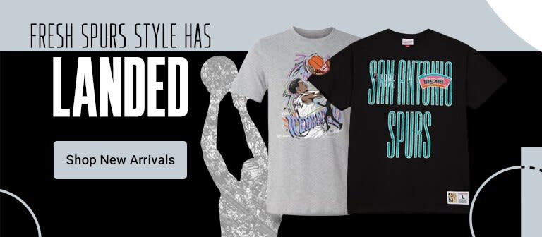 Fresh Spurs Style Has Landed | Shop San Antonio Spurs New Arrivals