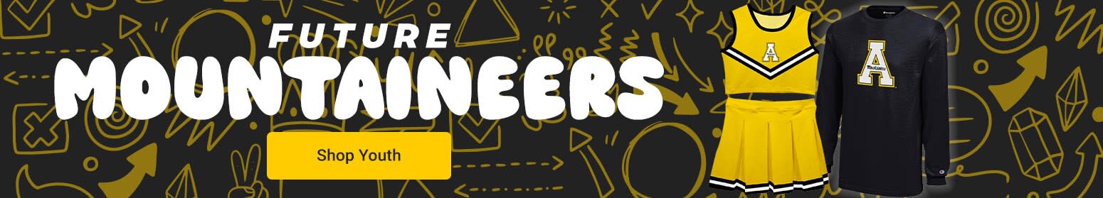 Little Mountaineer Fans, big Spirit | Shop Appalachian State Mountaineers Youth