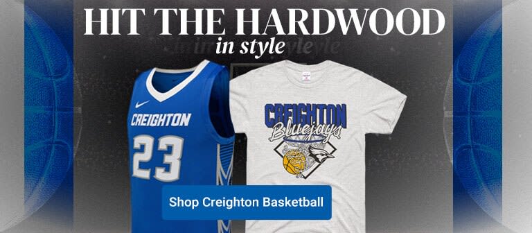 Hit the Hardwood in Style | Shop Creighton Bluejays Basketball