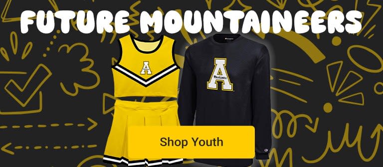 Little Mountaineer Fans, big Spirit | Shop Appalachian State Mountaineers Youth