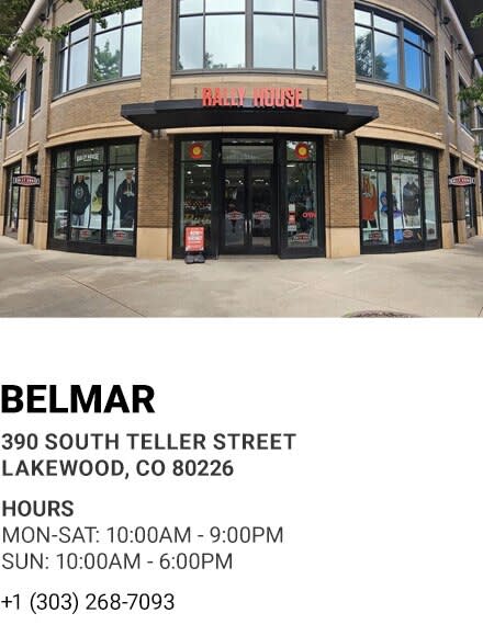 Shop Rally House Belmar