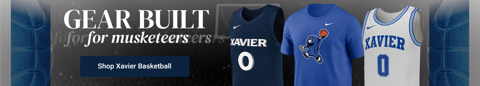 Xavier Musketeers Basketball Gear | Shop Xavier Musketeers Basketball