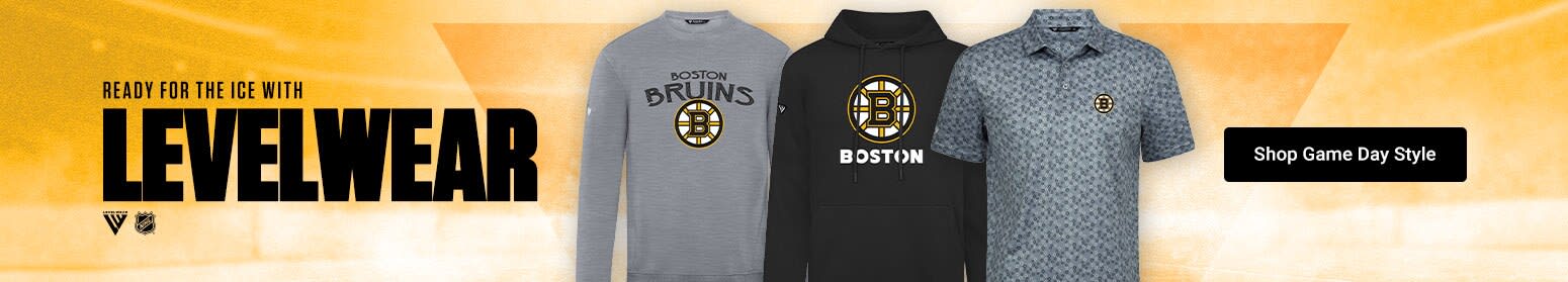 Ready for the Ice With Levelwear | Shop Boston Bruins Levelwear