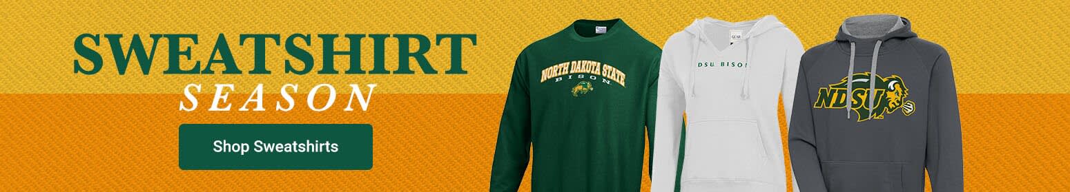 North Dakota State Bison Sweatshirts | Shop North Dakota State Bison Sweatshirts
