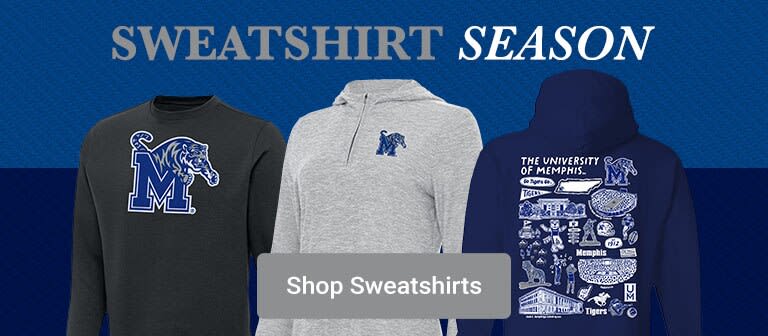 Memphis Tigers Sweatshirts | Shop Memphis Tigers Sweatshirts