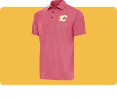 Shop Calgary Flames Polos