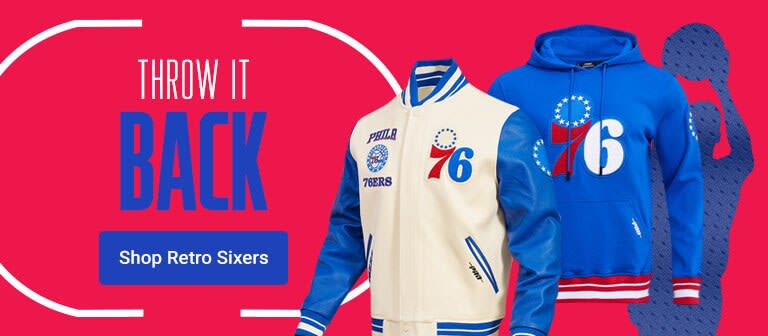 Throw It Back | Shop Philadelphia 76Ers Sixers Retro