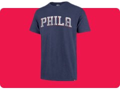 Shop Philadelphia 76Ers T-Shirts