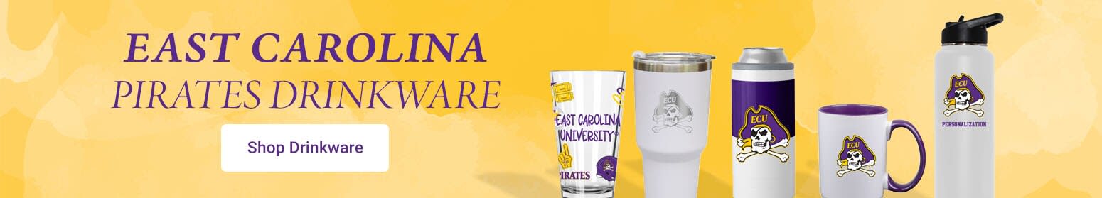 East Carolina Pirates Drinkware | Shop East Carolina Pirates Drinkware