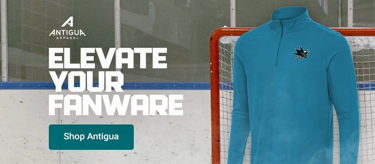 Elevate Your Fanwear | Shop San Jose Sharks Antigua