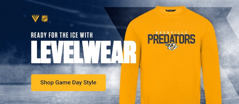 Ready For The Ice With Levelwear | Nashville Predators Levelwear