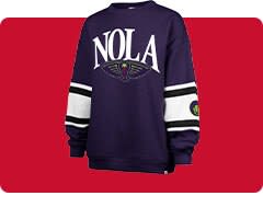 Shop New Orleans Pelicans Sweatshirts