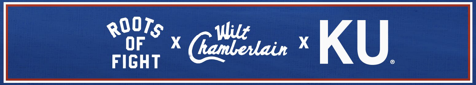 Roots of Fight x Wilt Chamberlain x KU | Shop Now