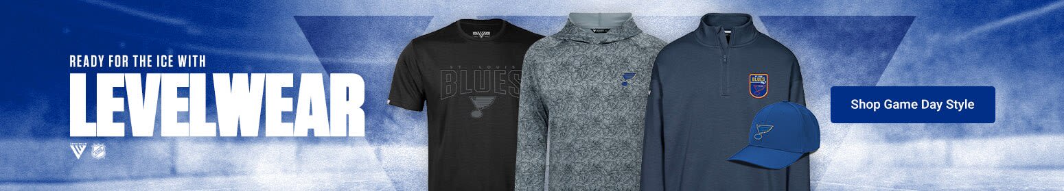 Level Up Your Look with Levelwear | Shop St Louis Blues Levelwear